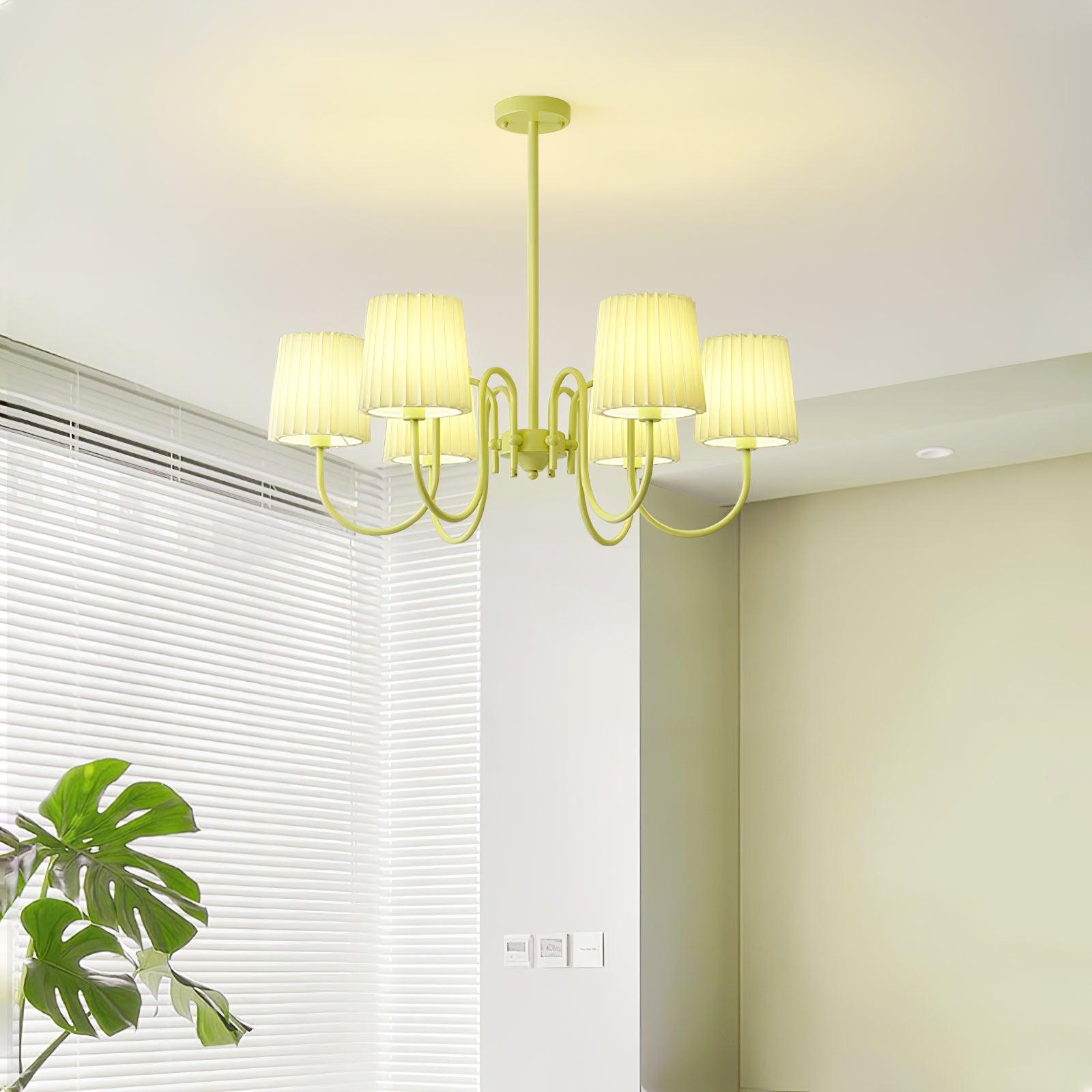 pleated-fabric-matcha-chandelier-anzaz--3