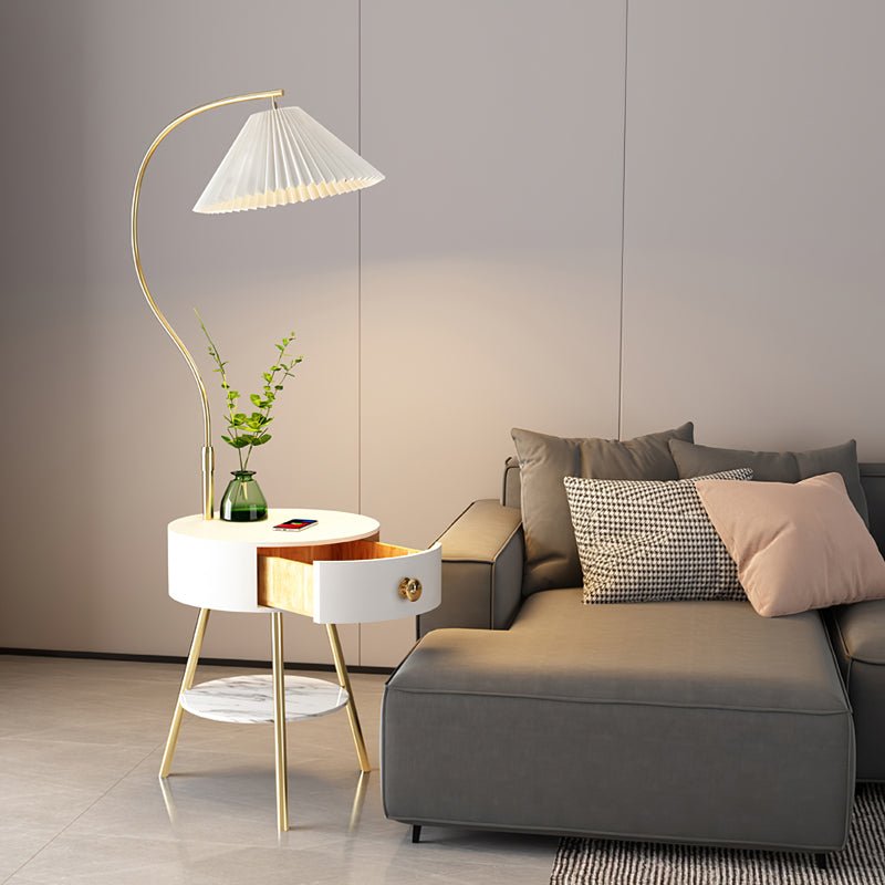 pleated-nightstand-floor-light-anzaz-White-8