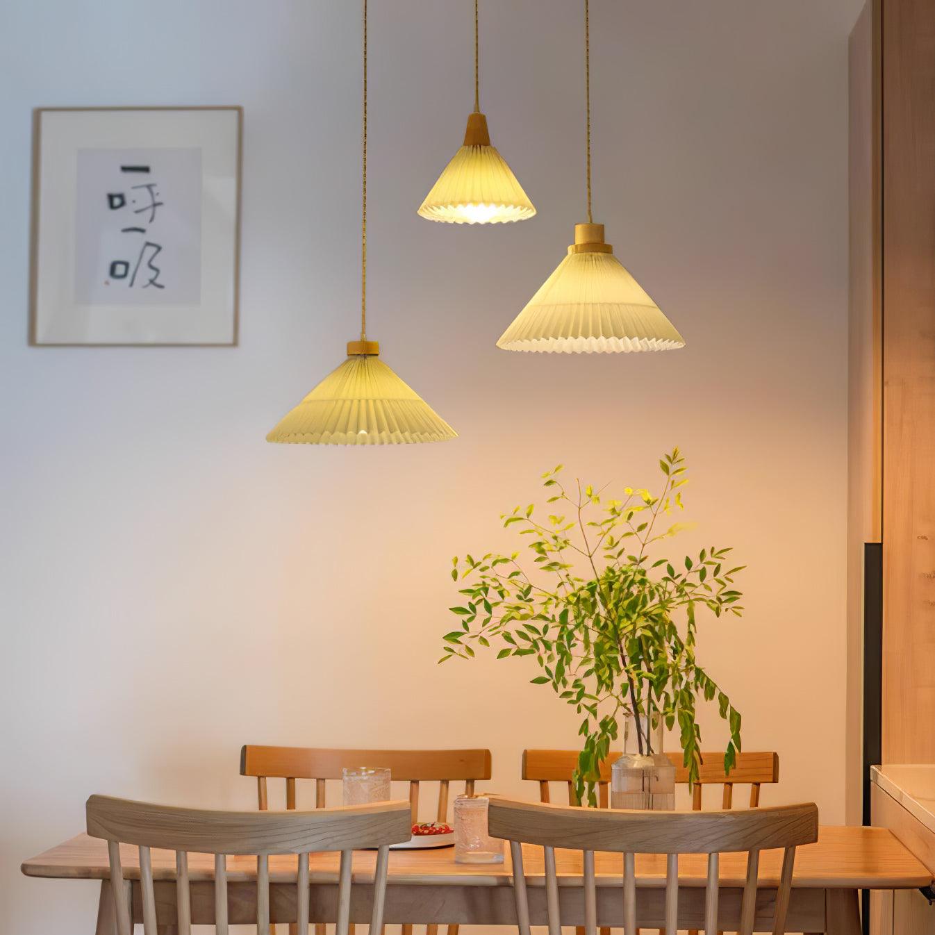 pleated-wooden-pendant-light-anzaz-Nature wood & Beige-3