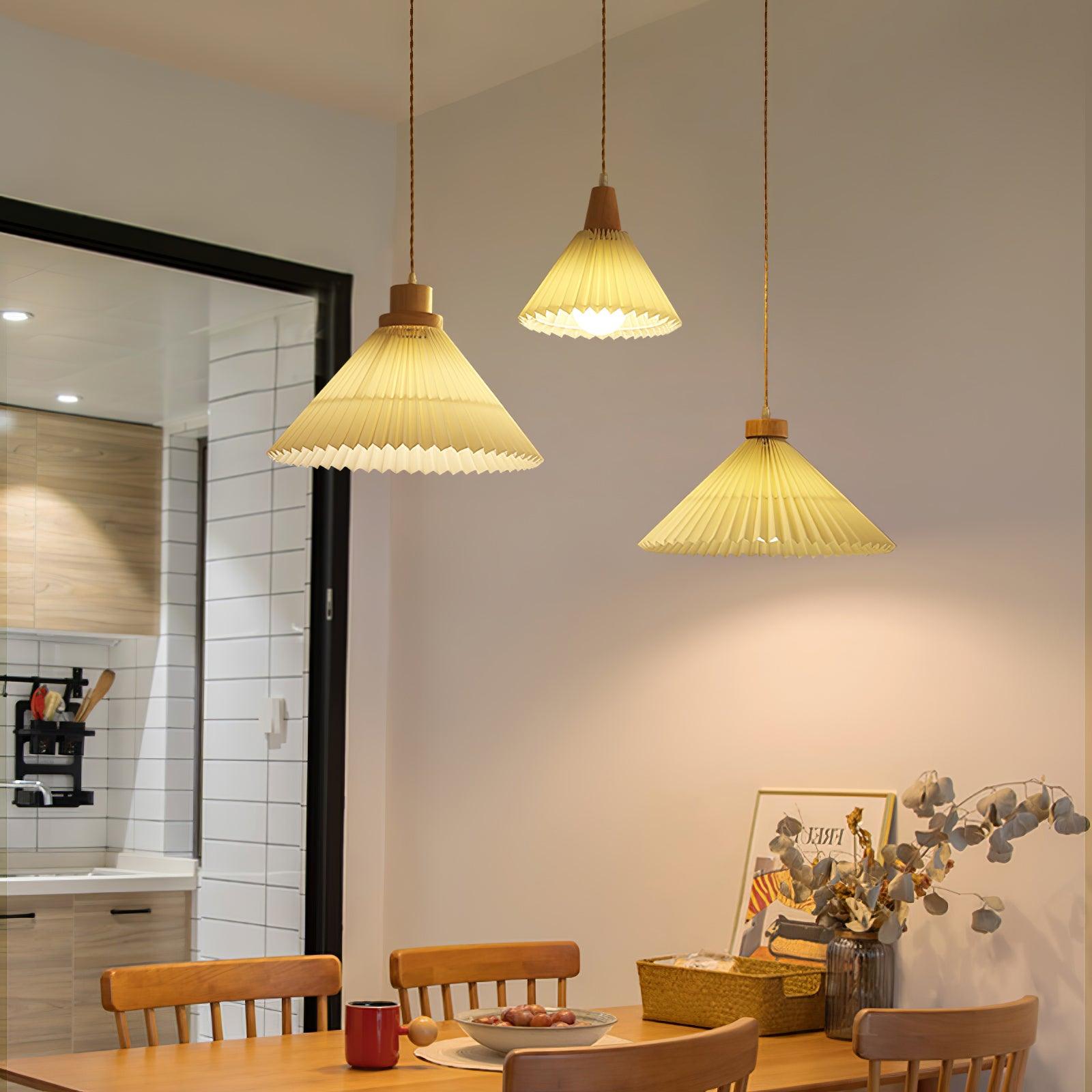 pleated-wooden-pendant-light-anzaz-Nature wood & Beige-4