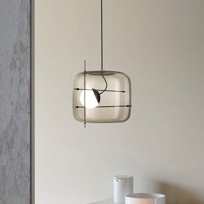 plot-glass-pendant-light-anzaz-Clear & Black-2