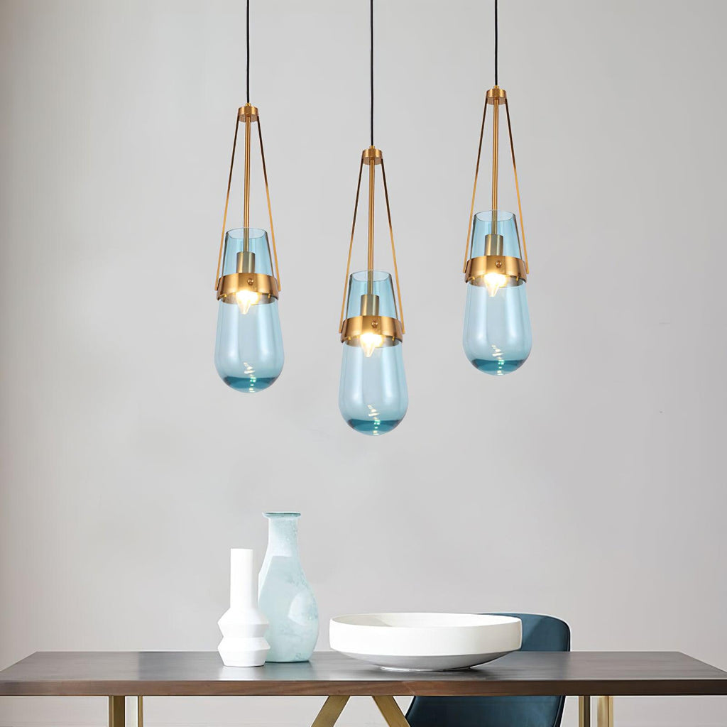 poble-glass-pendant-light-anzaz-Gold & Transparent-2