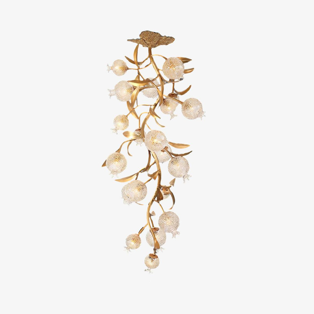 pomegranate-brass-ceiling-lamp-anzaz-Brass & Clear-1