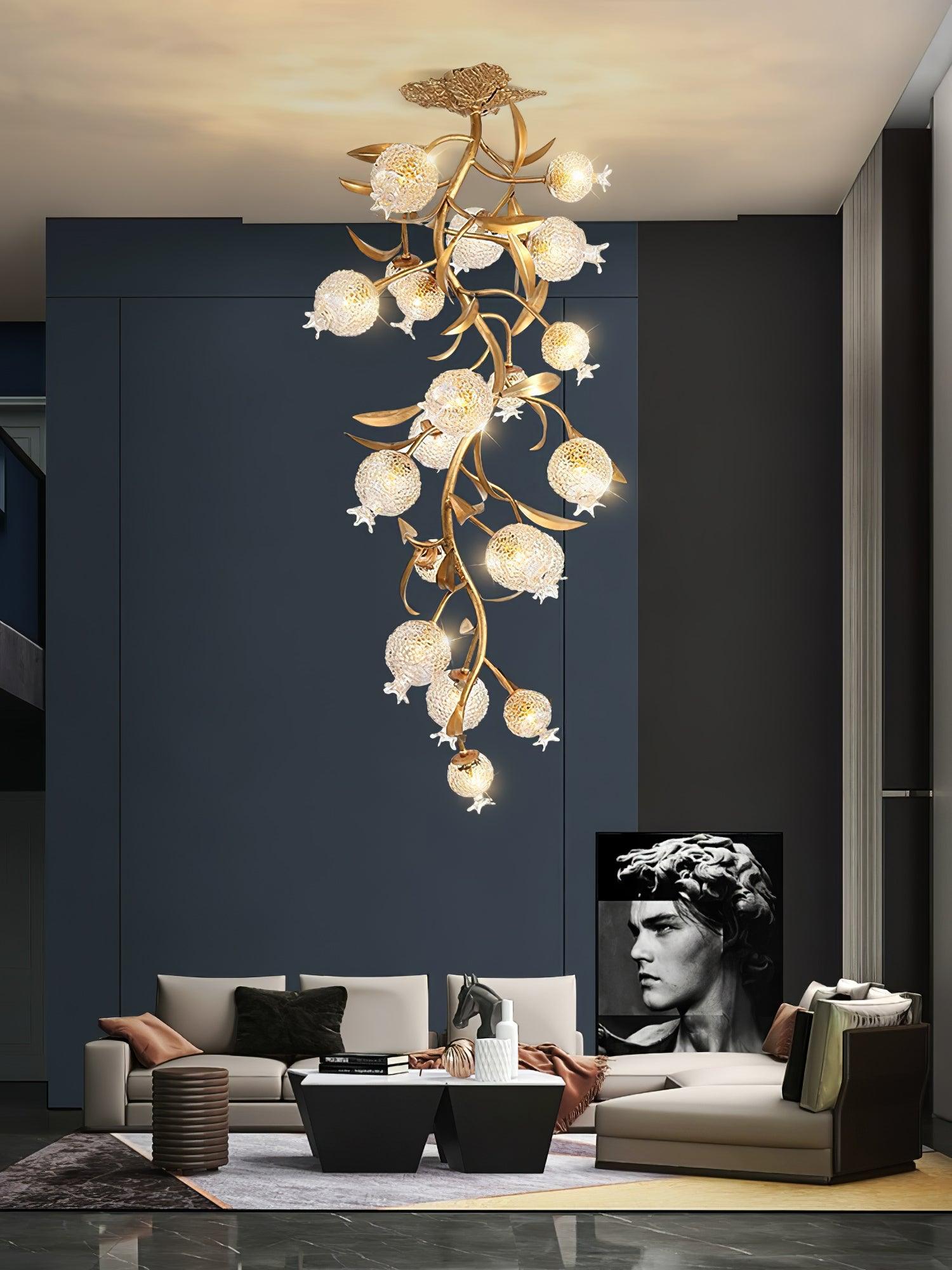 pomegranate-brass-ceiling-lamp-anzaz--3