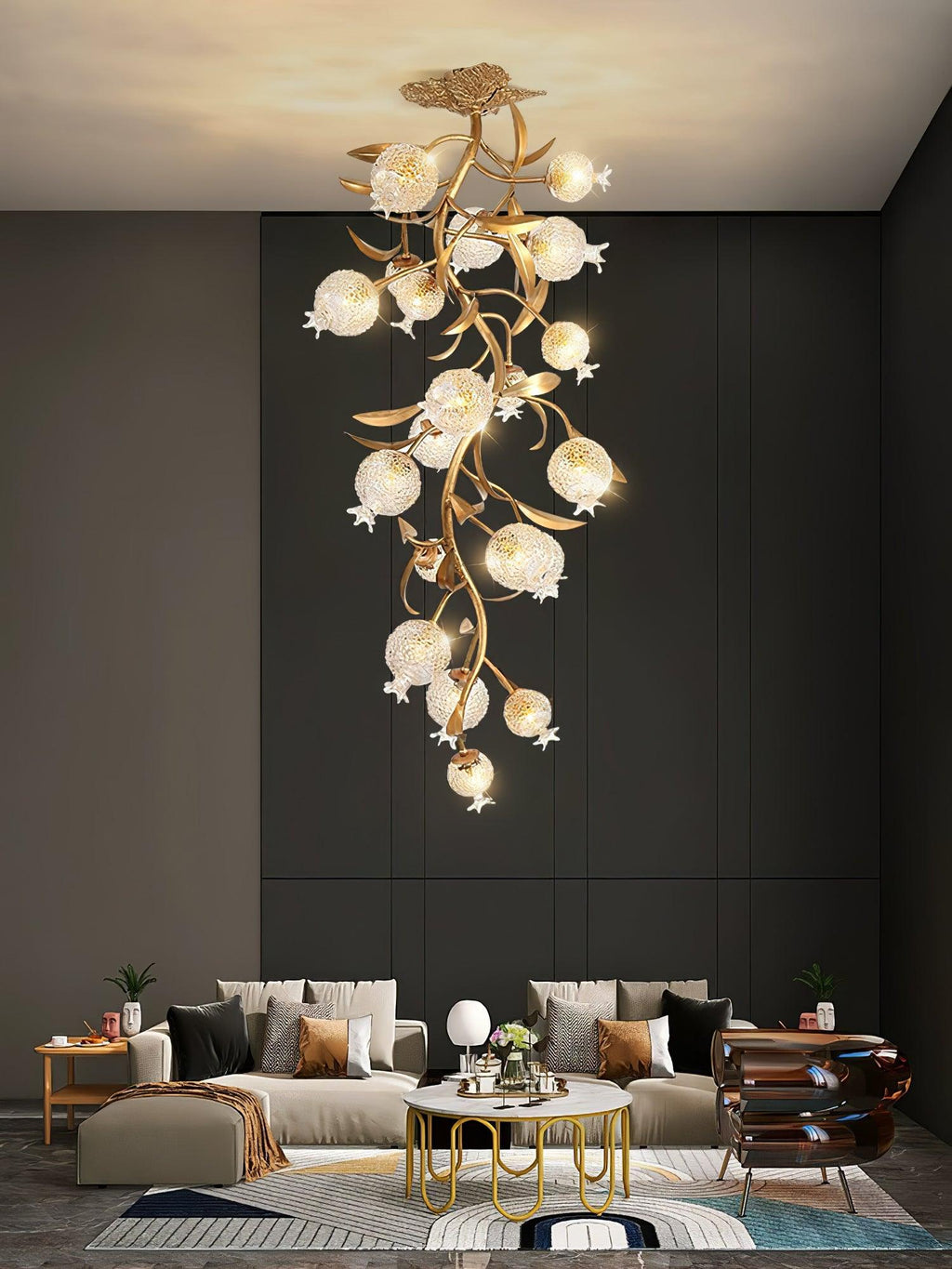pomegranate-brass-ceiling-lamp-anzaz--4