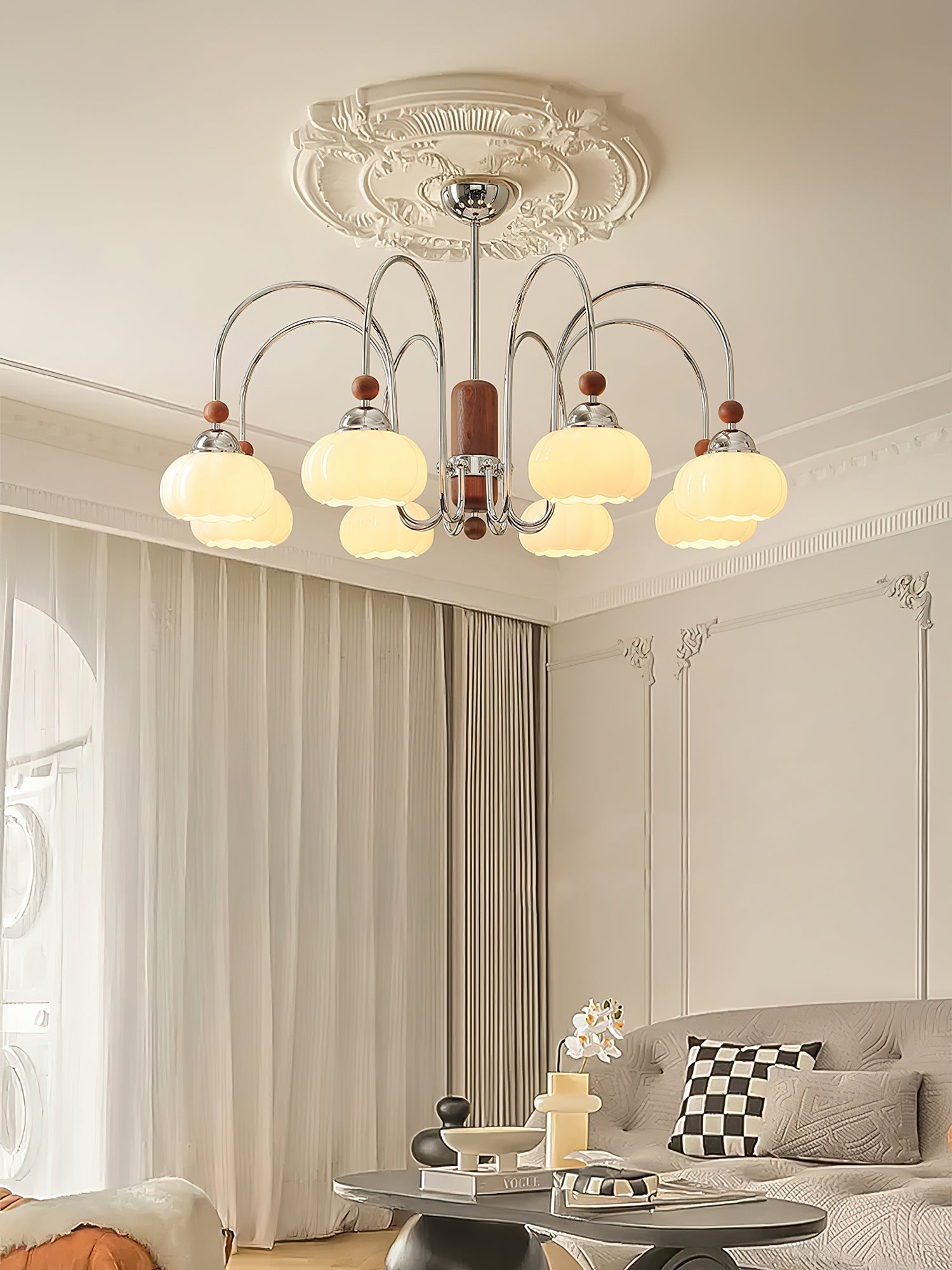 pomona-chandelier-anzaz-Chrome & White-3