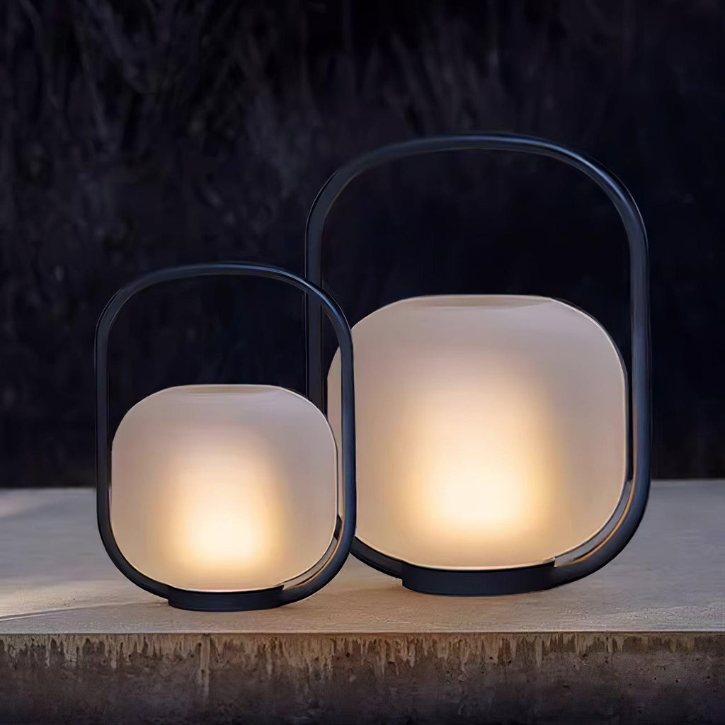 portable-lantern-outdoor-table-lamp-with-solar-panel-anzaz-Model B: Solar-Powered Version-2