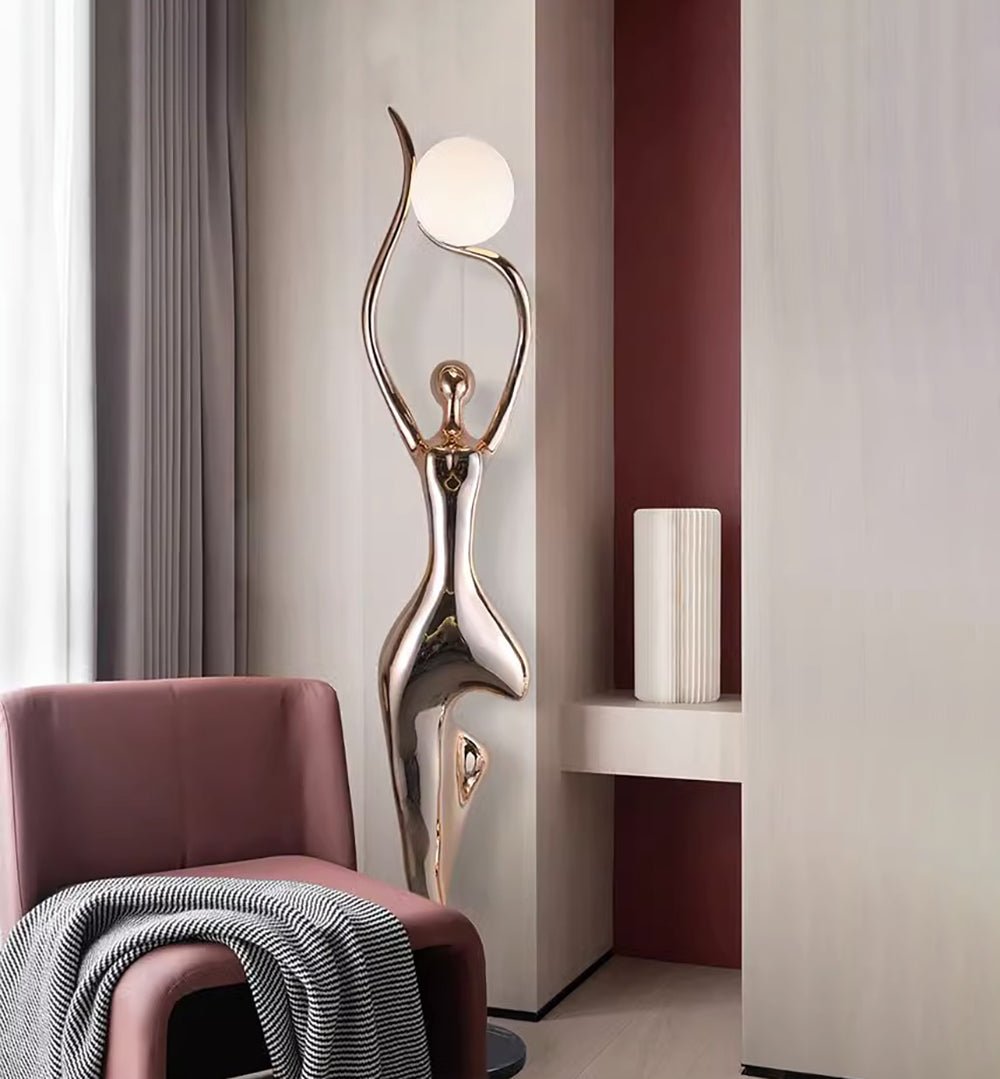 pose-yoga-sculpture-floor-lamp-anzaz-Rose gold-3