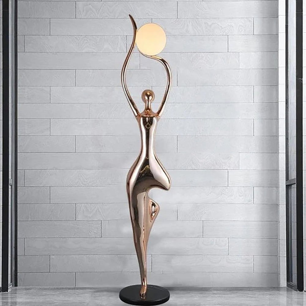 pose-yoga-sculpture-floor-lamp-anzaz-Rose gold-2