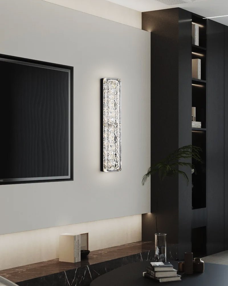 prismatic-rectangle-wall-lamp-anzaz-Brass & Clear with Gold foil-6