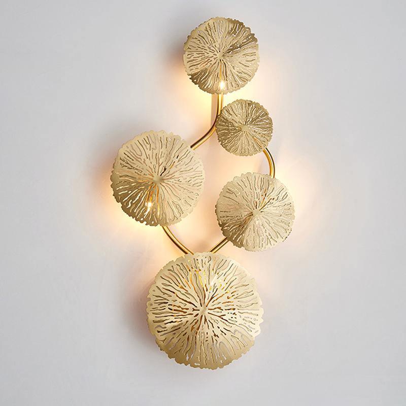 pure-copper-lotus-leaf-wall-sconce-anzaz-Stainless steel/metal-7