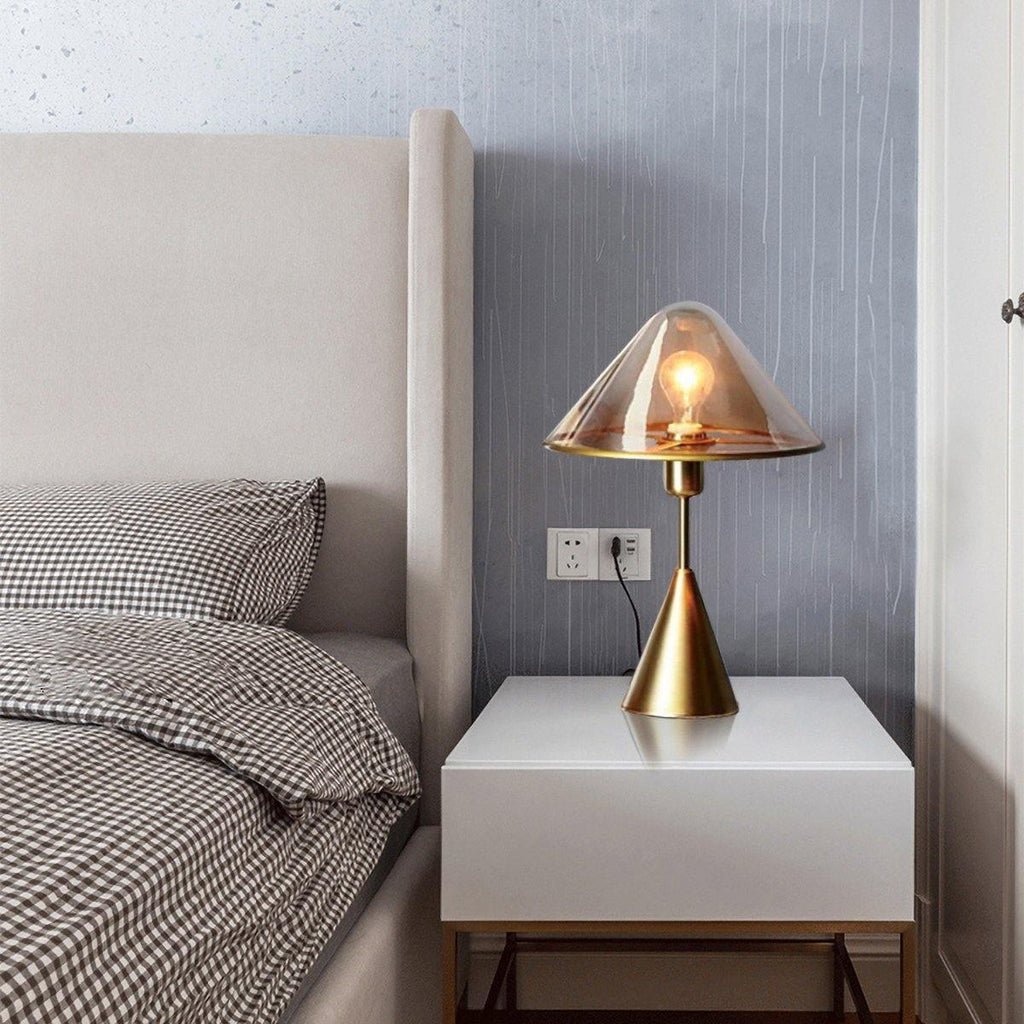 mushroom-table-lamp-anzaz-Gold + Amber-6