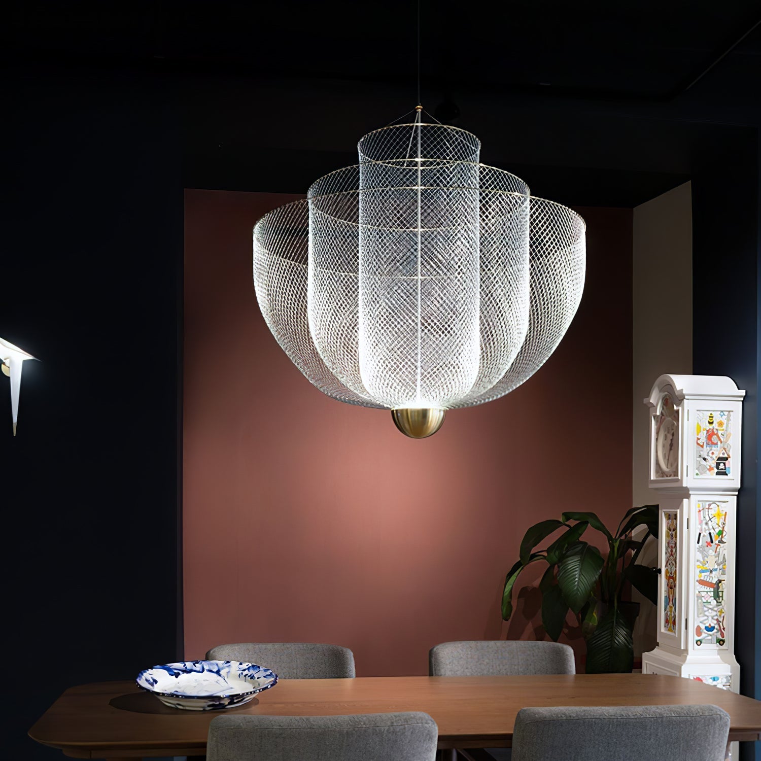 meshmatics-hanging-lamp-anzaz-Chrome & Gold-3