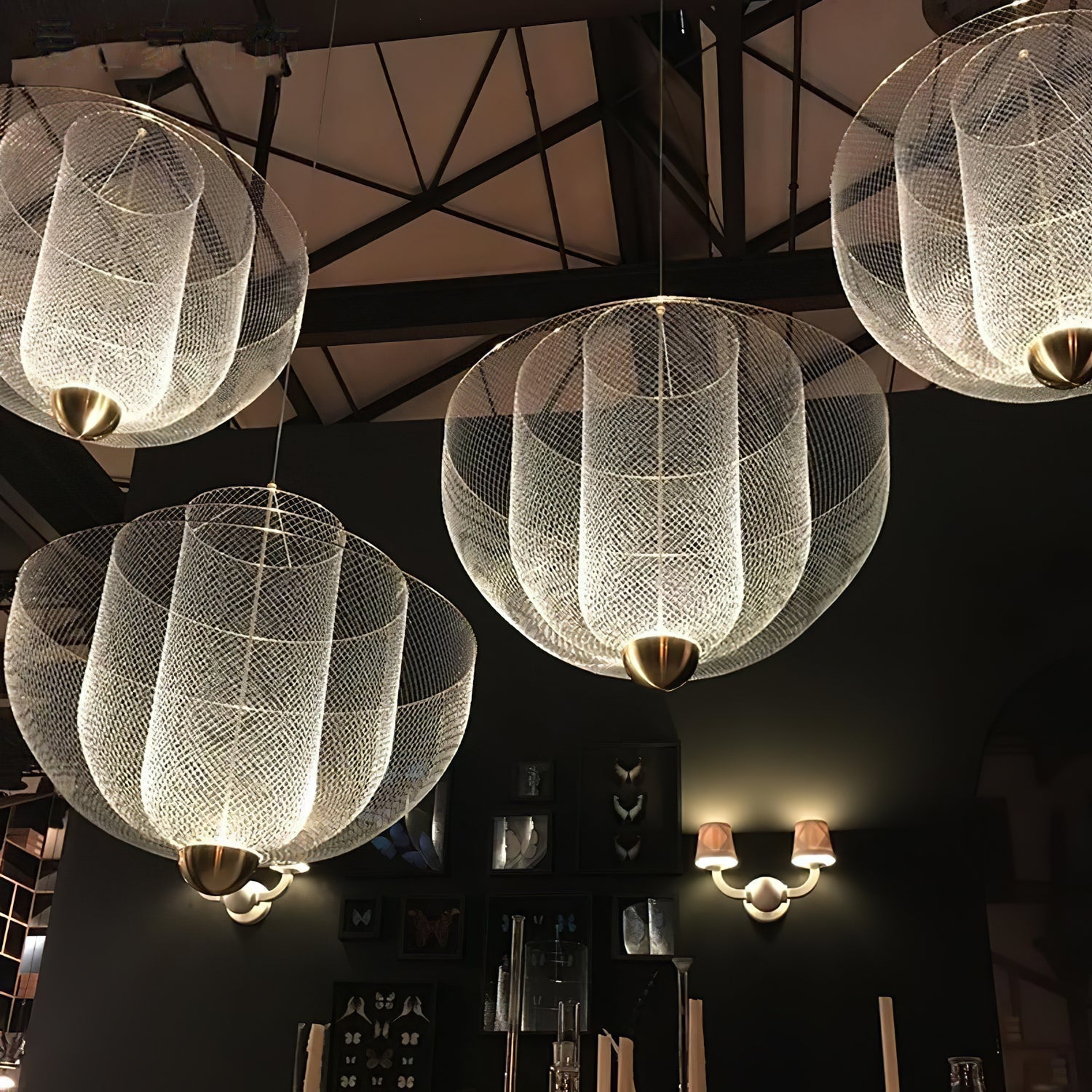 meshmatics-hanging-lamp-anzaz-Chrome & Gold-9