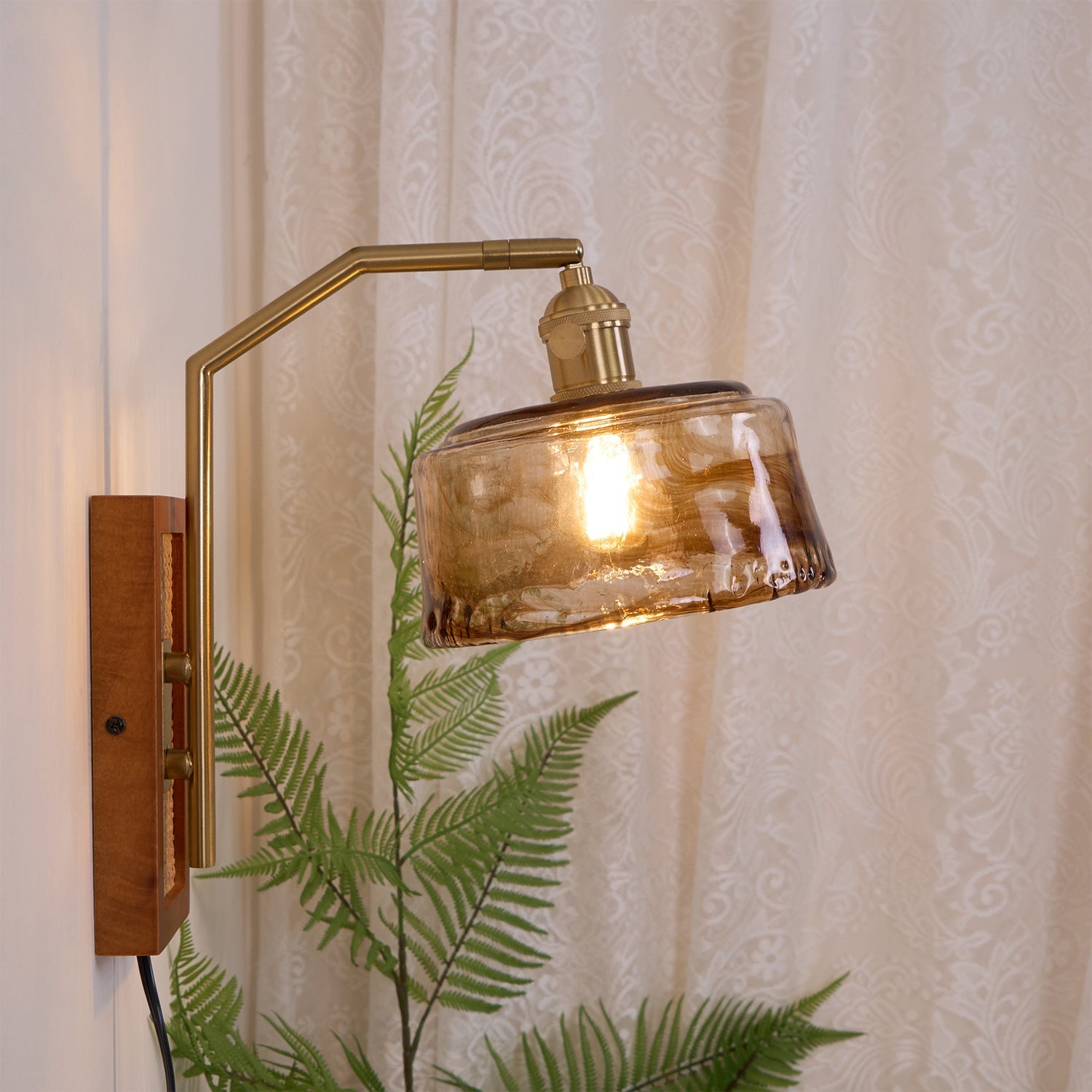 rafi-wall-lamp-anzaz-Copper & Walnut Wood-5