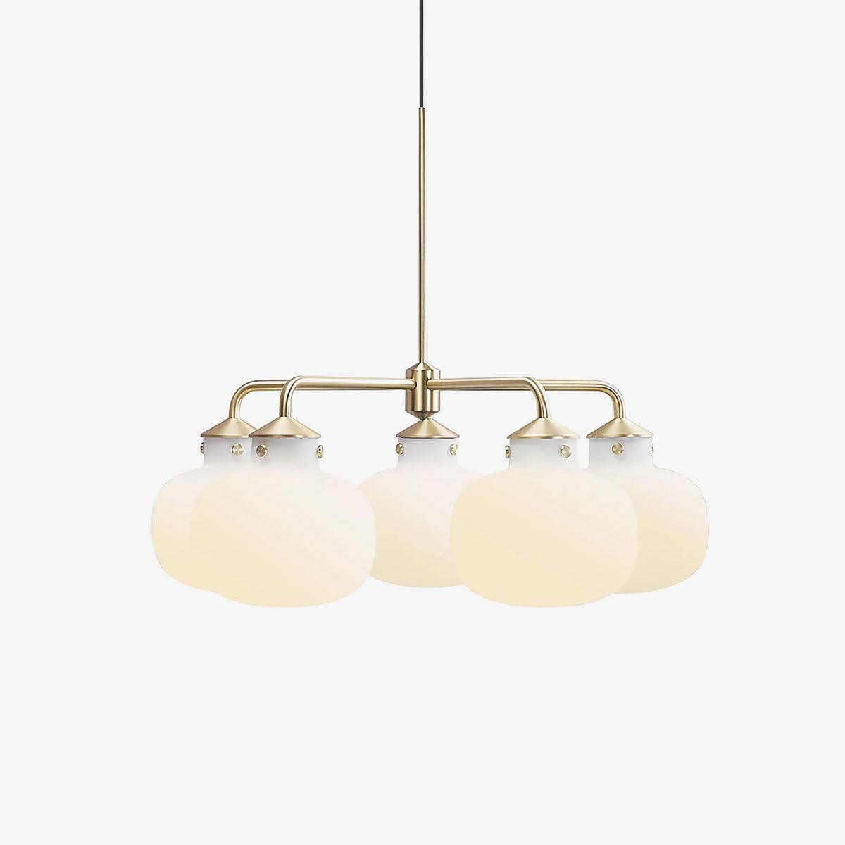 raito-pendant-lamp-anzaz-Gold & White-1