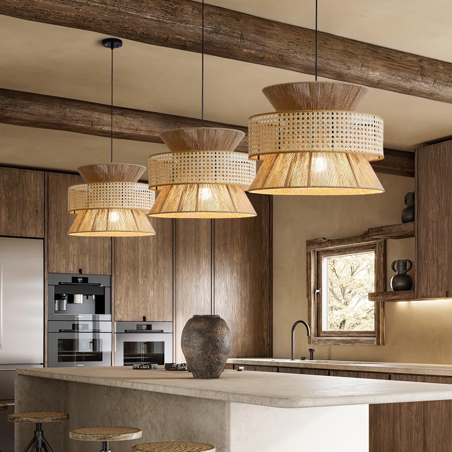 rattan-bamboo-pendant-lamp-anzaz-Nature rattan color & Nature bamboo color-3