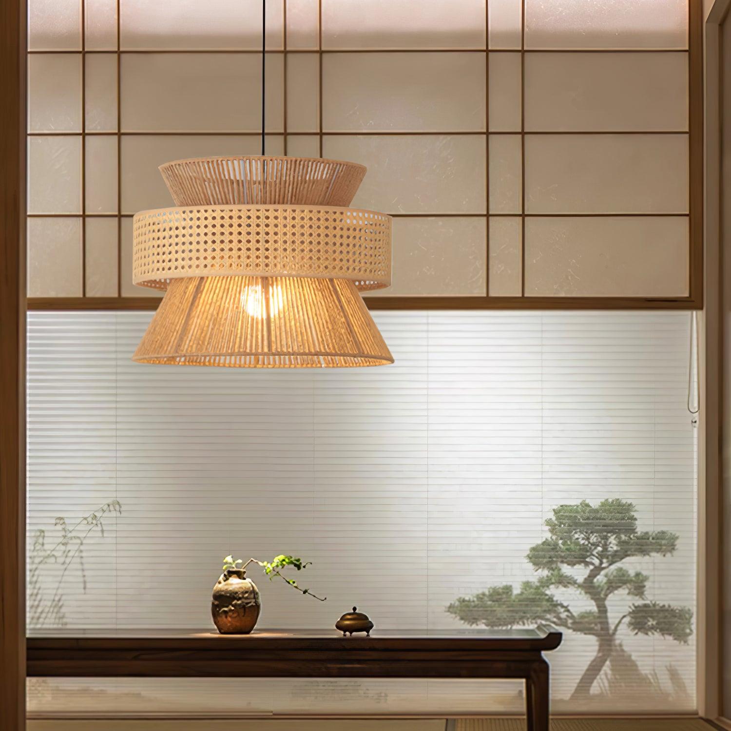 rattan-bamboo-pendant-lamp-anzaz-Nature rattan color & Black bamboo color-8