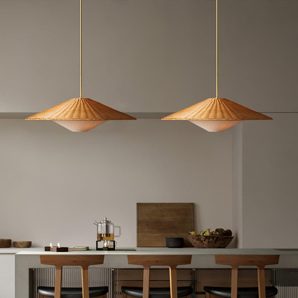 rattan-hat-pendant-light-anzaz-Natural rattan & Gold-2