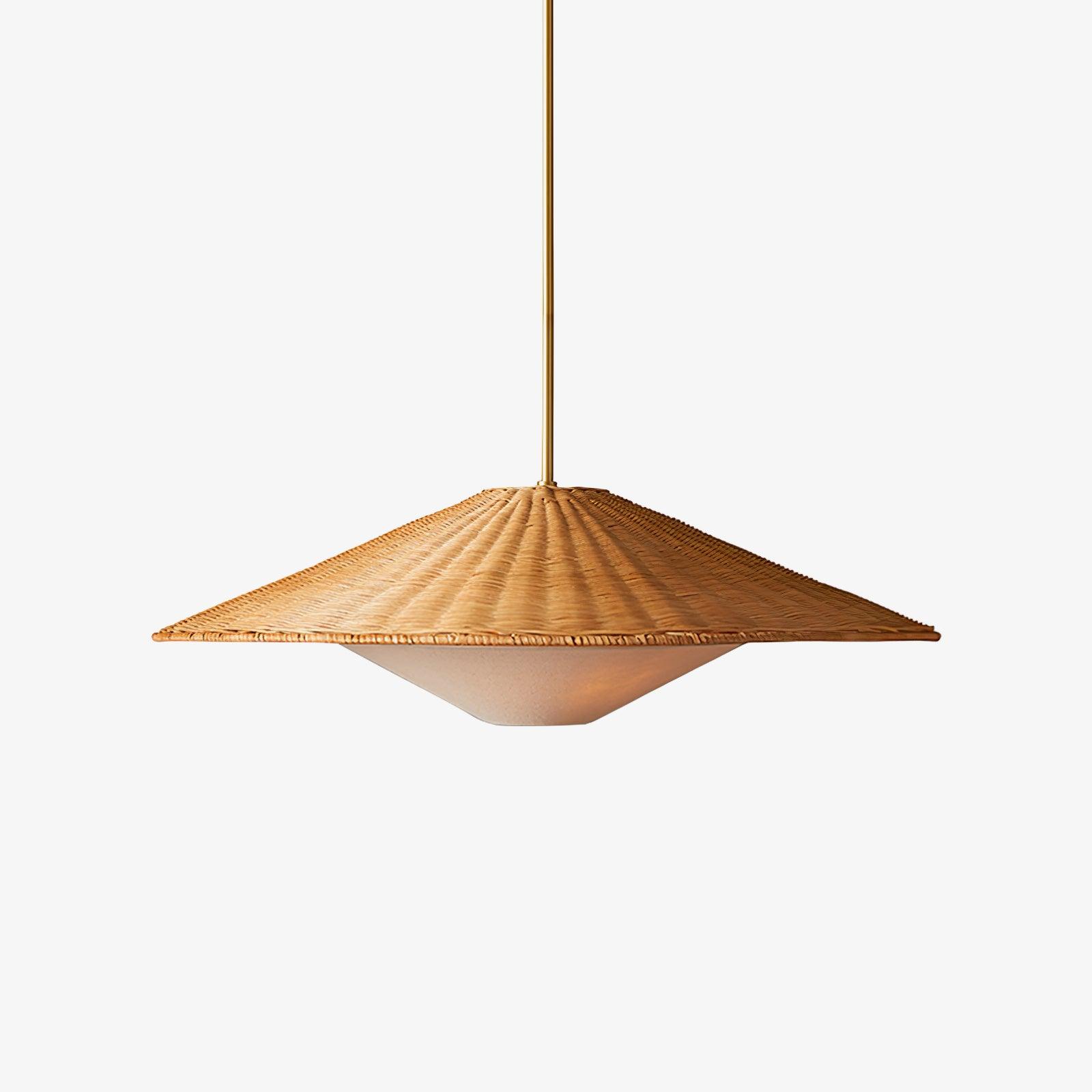 rattan-hat-pendant-light-anzaz-Natural rattan & Gold-1
