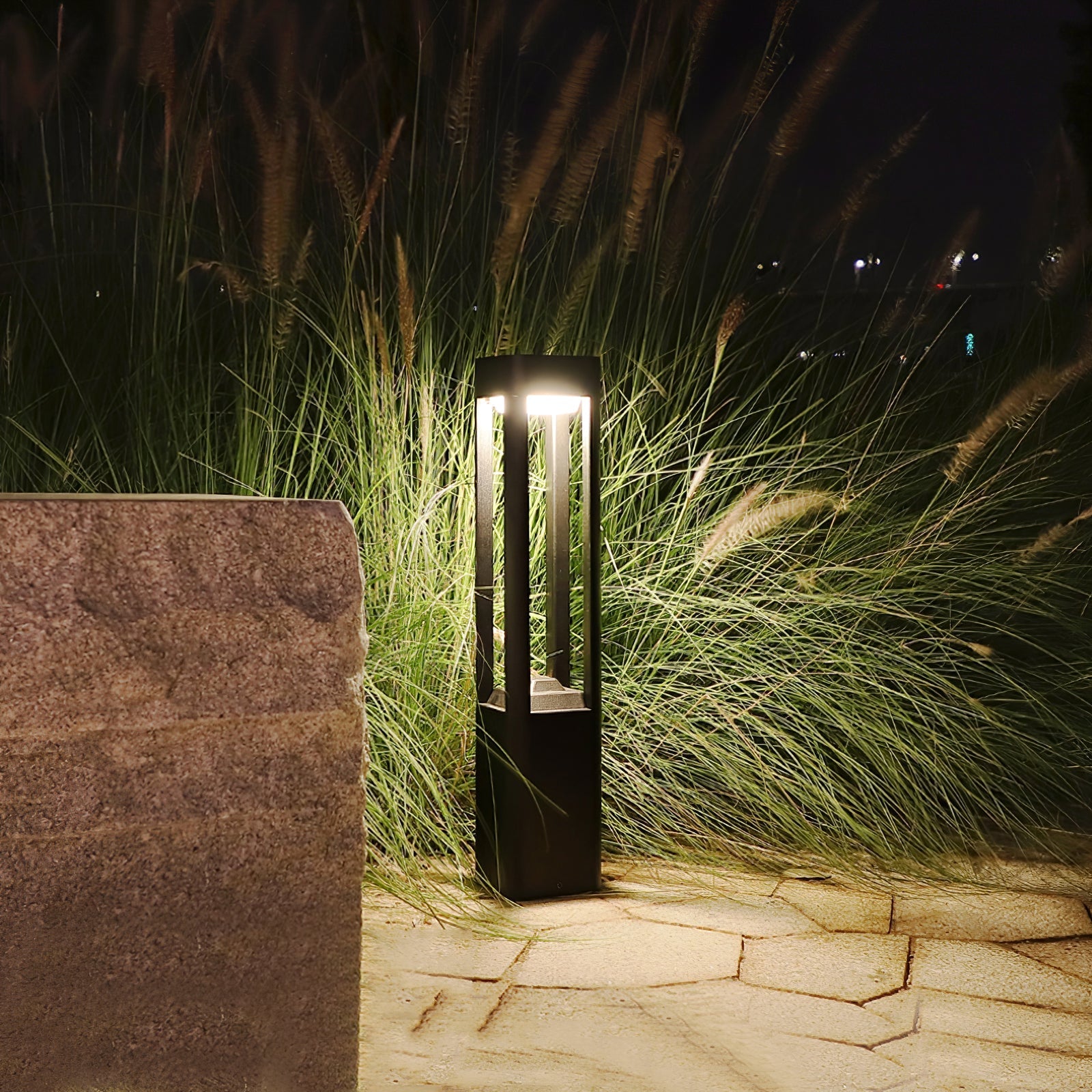 rectangular-column-garden-outdoor-light-anzaz-Black-3