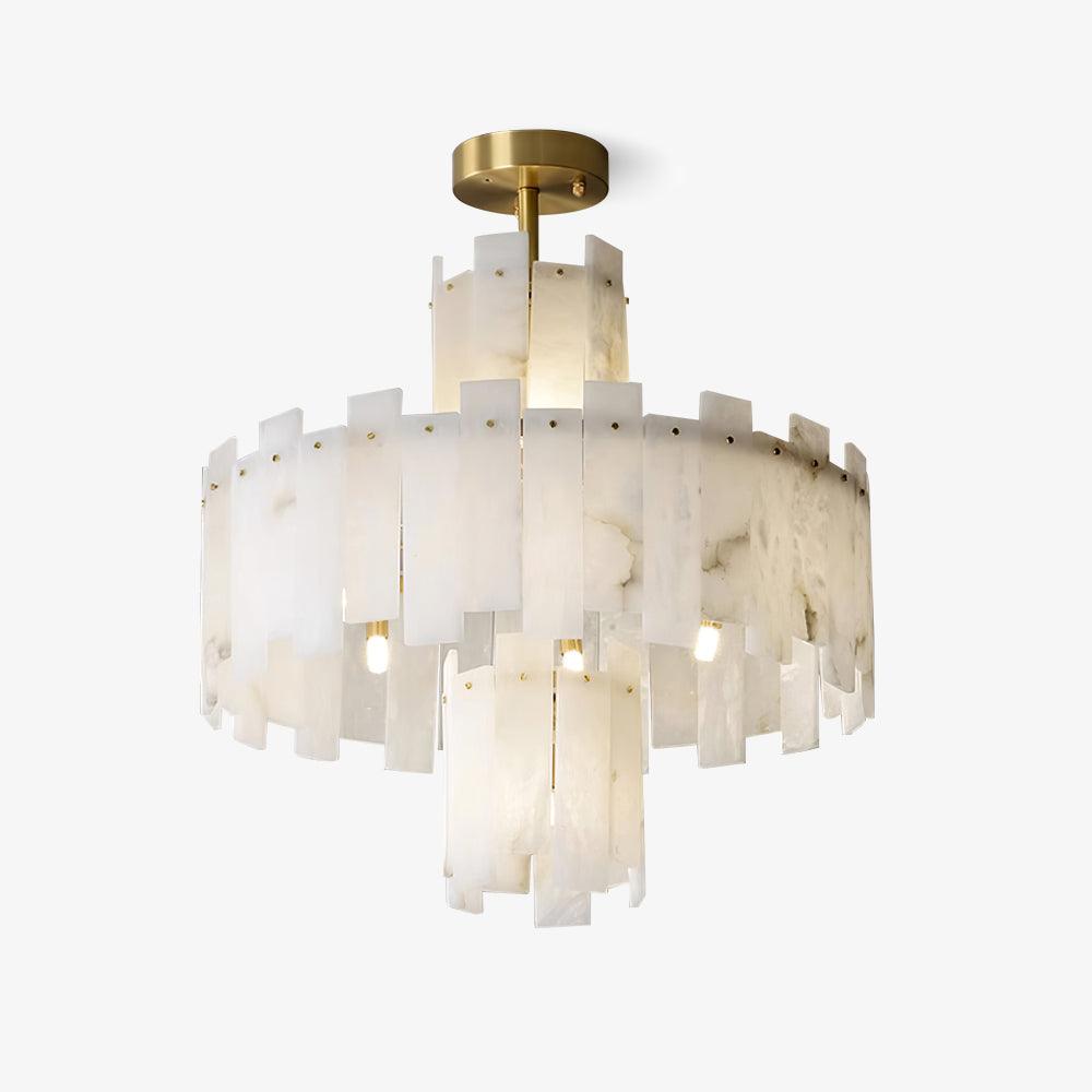 regina-alabaster-chandelier-anzaz-Brass & White Alabaster-1