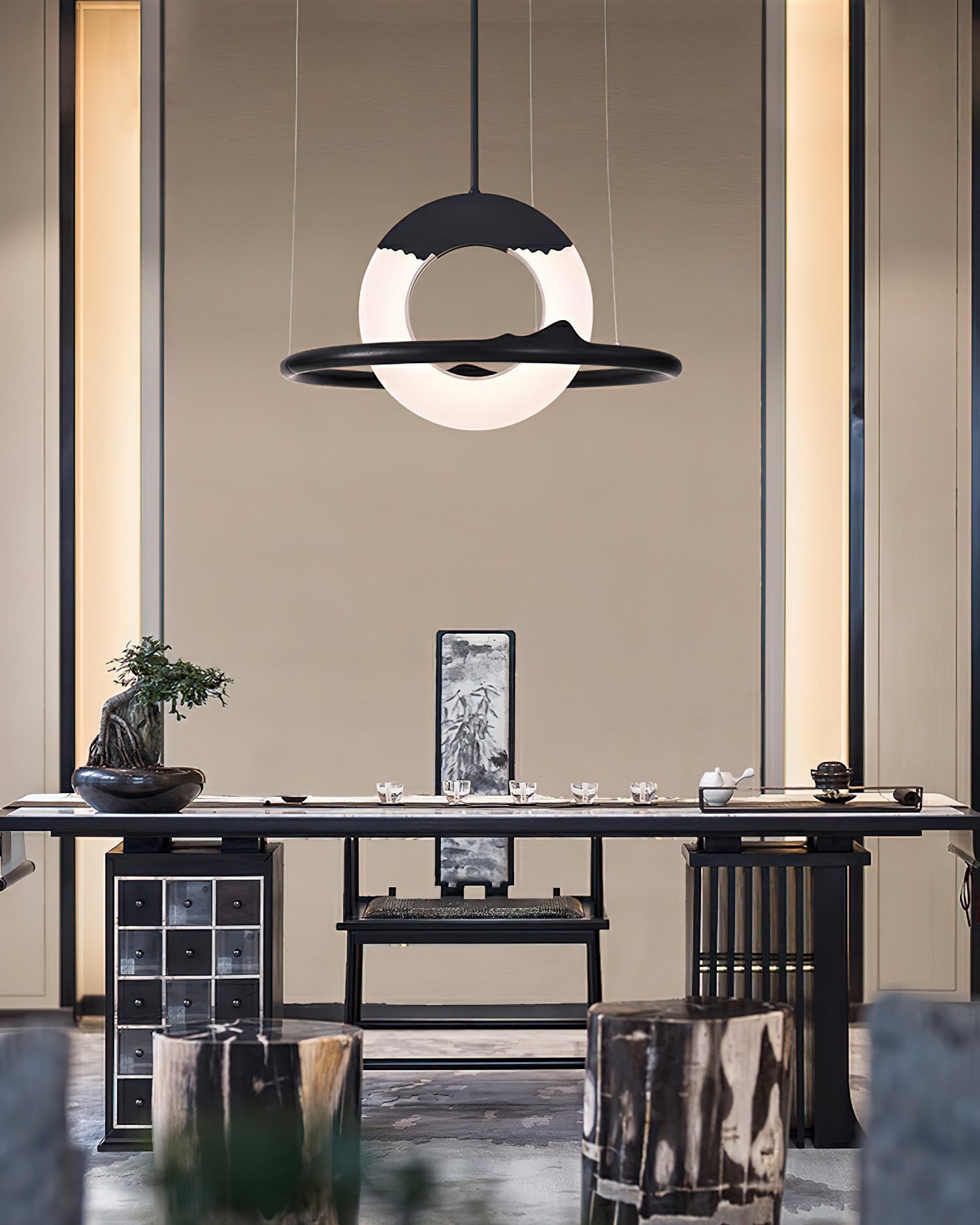 reincarnation-pendant-lamp-anzaz-Walnut Color-5