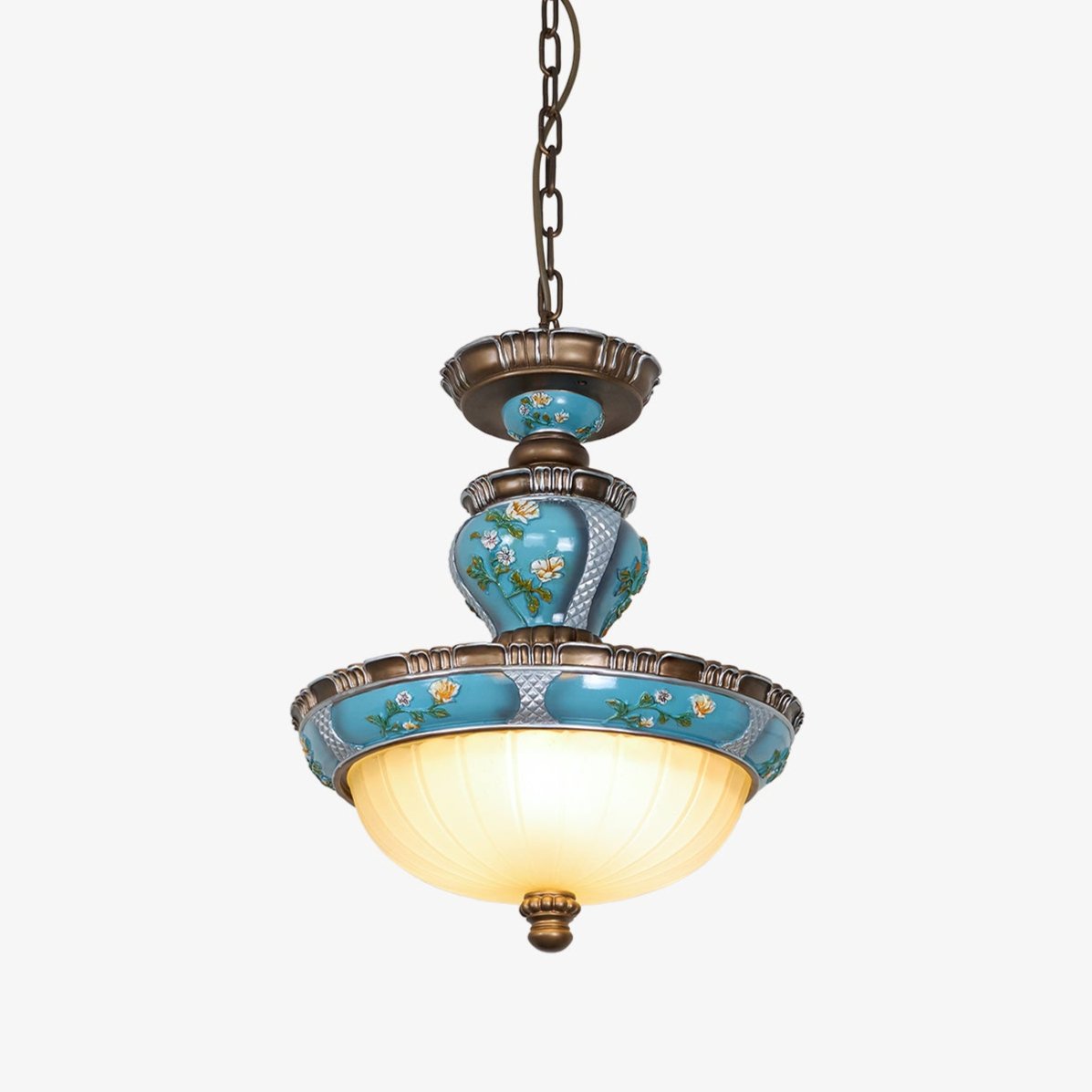 retro-floral-resin-pendant-light-anzaz-Blue-1