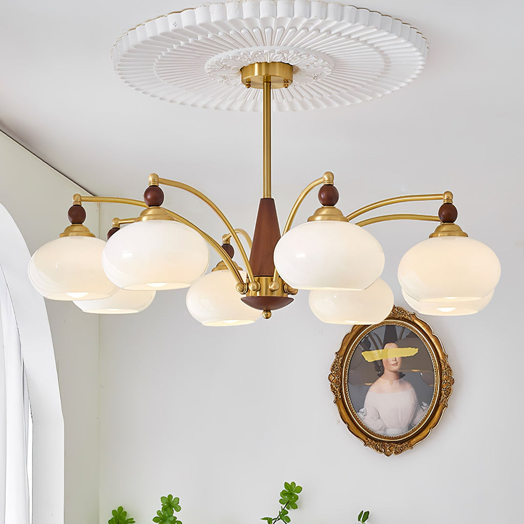 retro-calliope-chandelier-anzaz-Gold & Walnut Color & Caramel Color-3