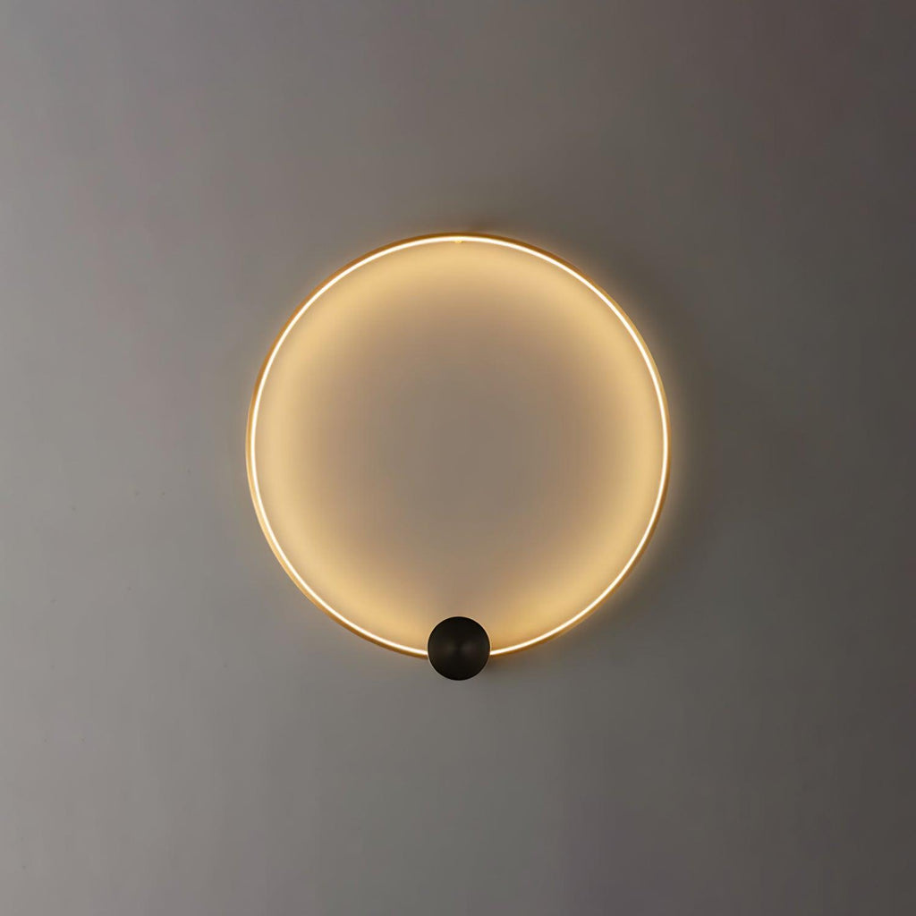 ring-shaped-led-wall-light-anzaz-Brass & Black-7