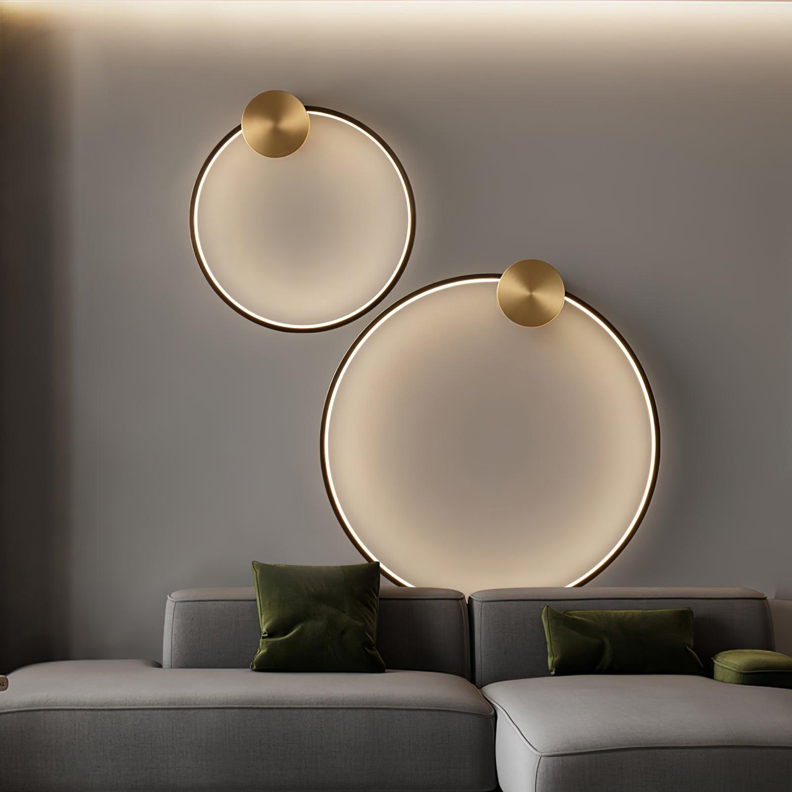 ring-shaped-led-wall-light-anzaz-Black & Brass-2