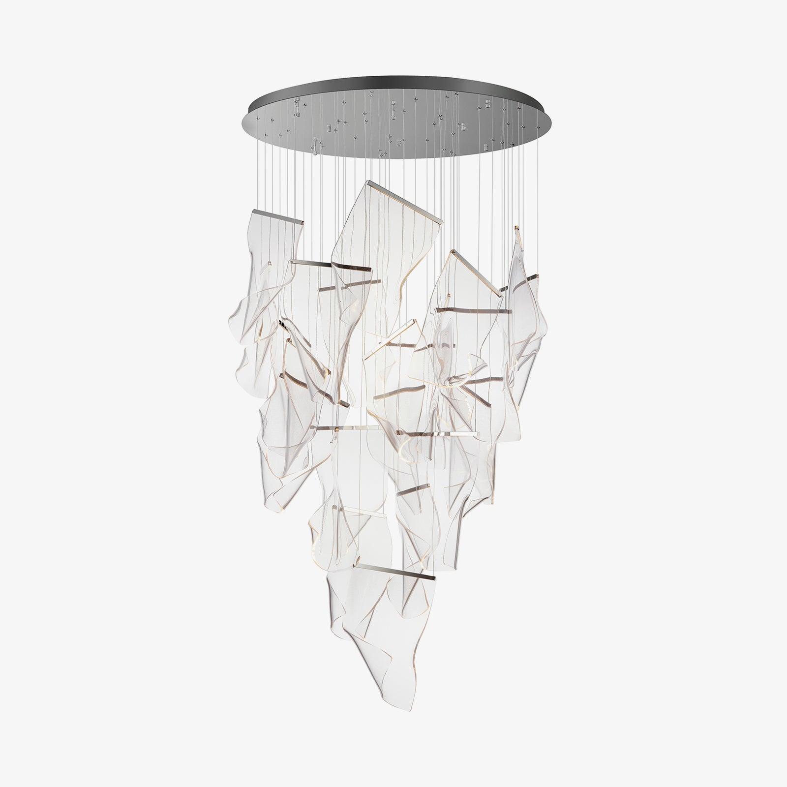 acrylic-led-chandelier-anzaz-Large: W 9.1″ x H 14.2″ / W 23cm x H 36cm-11