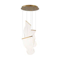 acrylic-led-chandelier-anzaz-Small: W 7.1″ x H 10.2″ / W 18cm x H 26cm-21