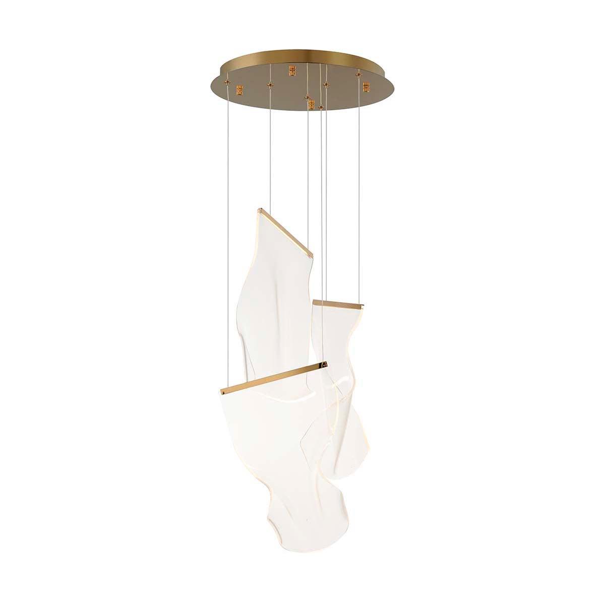 acrylic-led-chandelier-anzaz-Small: W 7.1″ x H 10.2″ / W 18cm x H 26cm-21