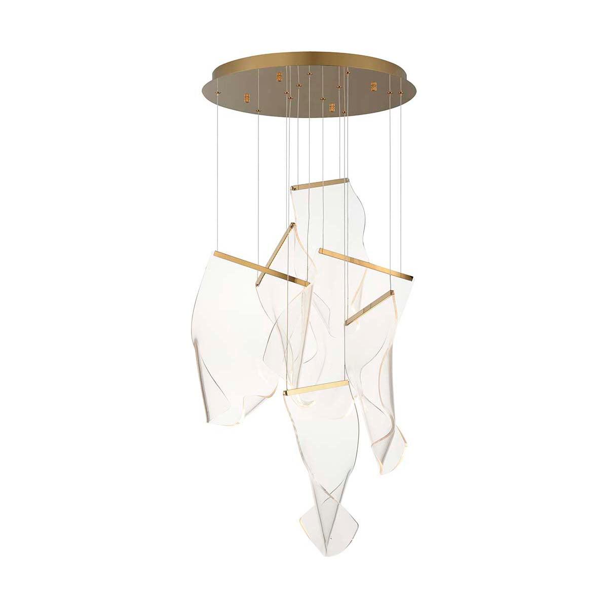 acrylic-led-chandelier-anzaz-Small: W 7.1″ x H 10.2″ / W 18cm x H 26cm-22