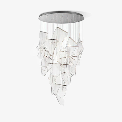 acrylic-led-chandelier-anzaz-Small: W 7.1″ x H 10.2″ / W 18cm x H 26cm-1