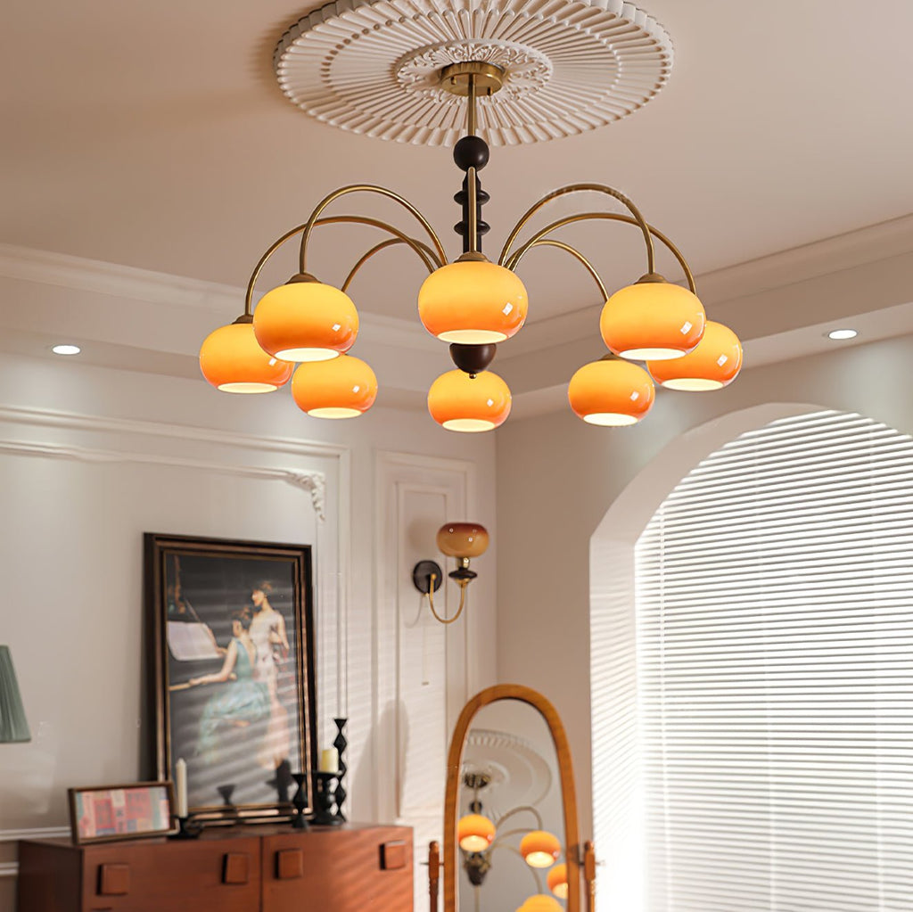 ripe-persimmon-chandelier-anzaz-Walnut Color & Gold-2