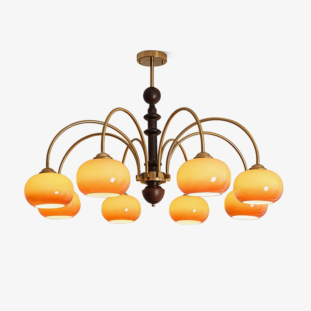ripe-persimmon-chandelier-anzaz-Walnut Color & Gold-1