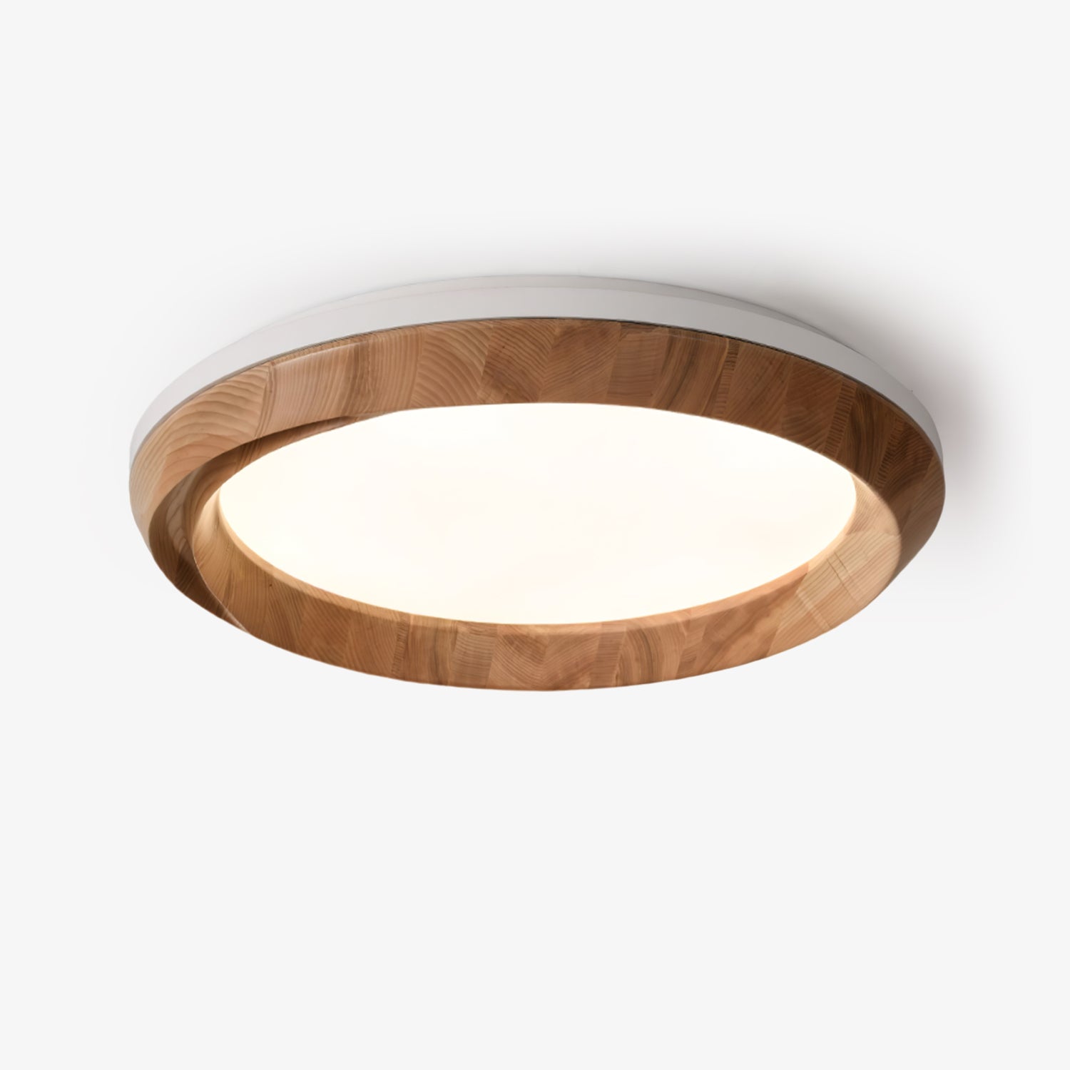 ripple-wood-ceiling-light-anzaz-White & Wood color-1