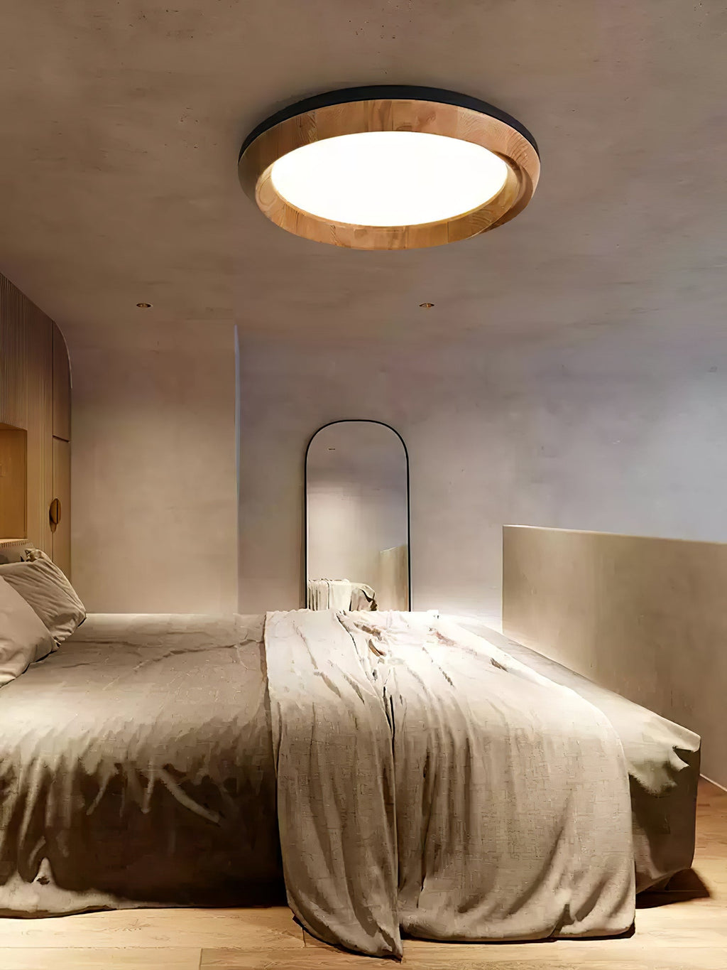 ripple-wood-ceiling-light-anzaz-White & Wood color-10