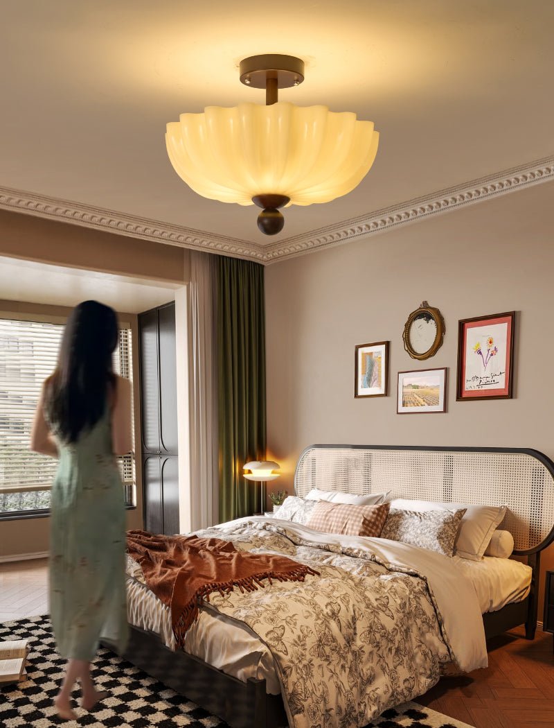 rippling-bloom-ceiling-light-anzaz-Walnut Color & Beige-7