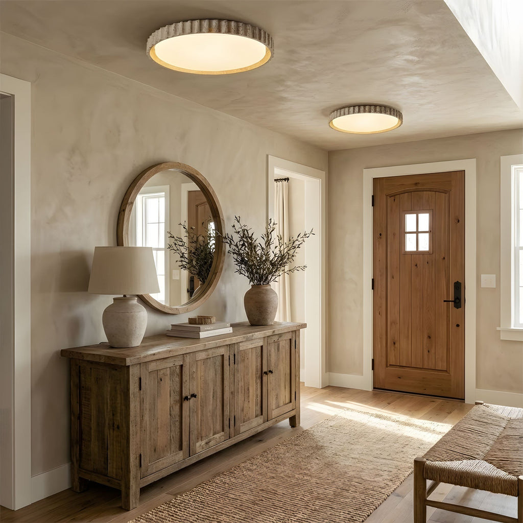riva-stone-ceiling-light-anzaz-Walnut Color & Yellow Travertine-7
