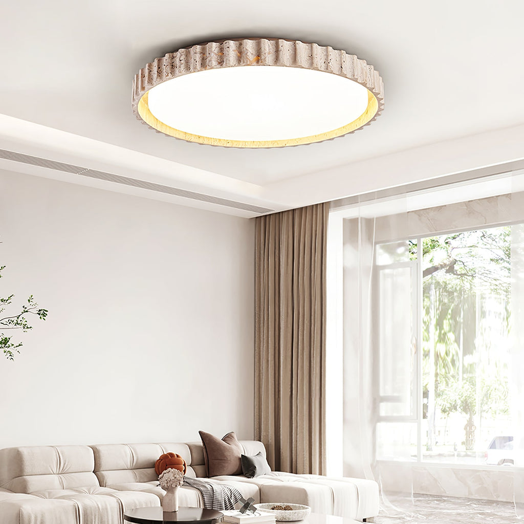 riva-stone-ceiling-light-anzaz-Walnut Color & Yellow Travertine-12