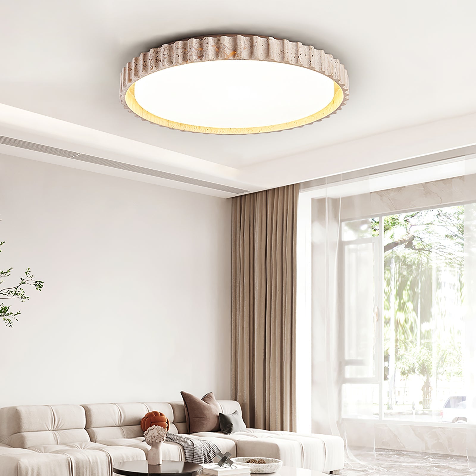 riva-stone-ceiling-light-anzaz-Walnut Color & Yellow Travertine-12