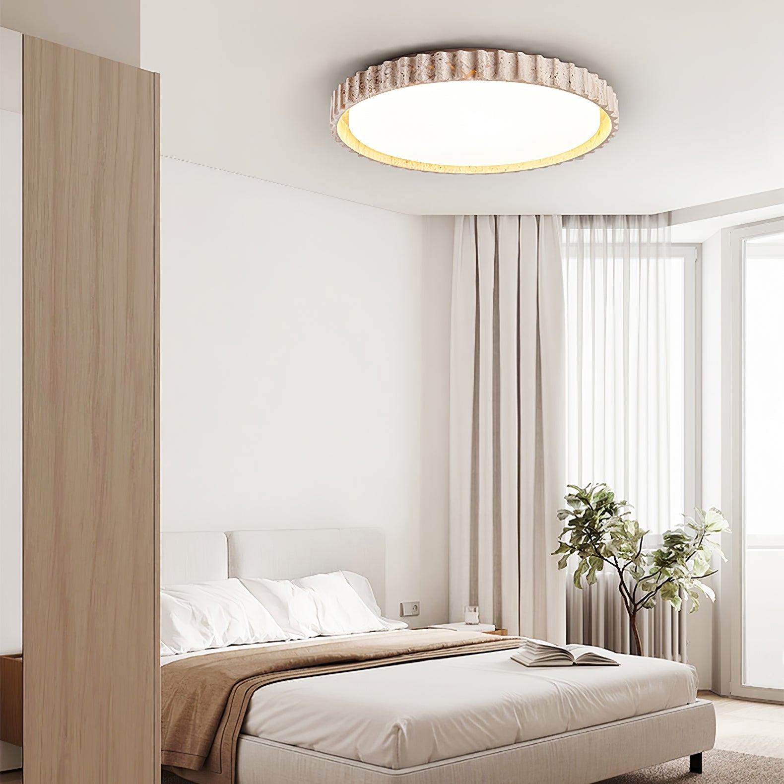 riva-stone-ceiling-light-anzaz-Walnut Color & Yellow Travertine-15