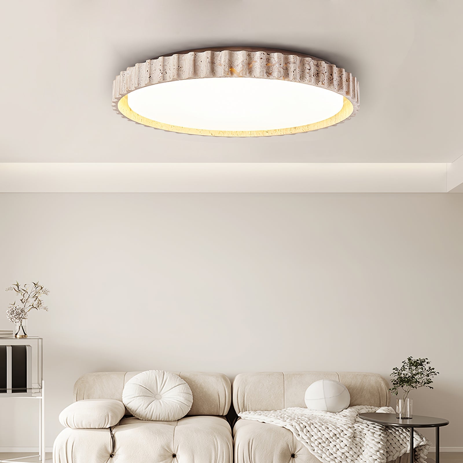 riva-stone-ceiling-light-anzaz-Wood Color & Yellow Travertine-10