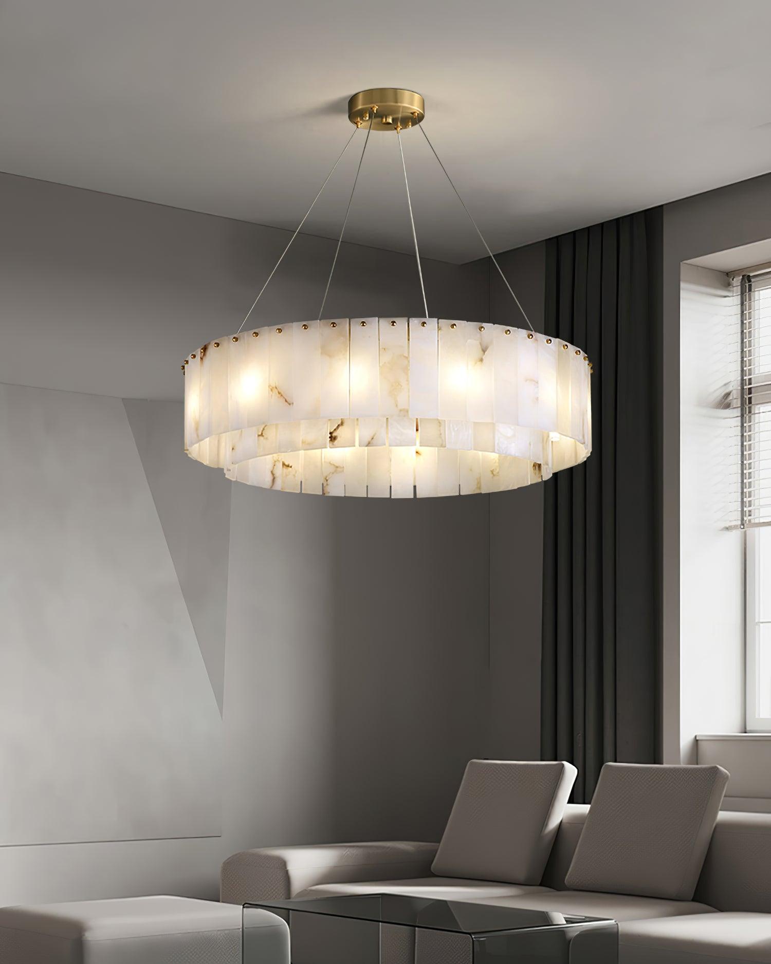 rock-alabaster-chandelier-anzaz-Brass & White Alabaster-8