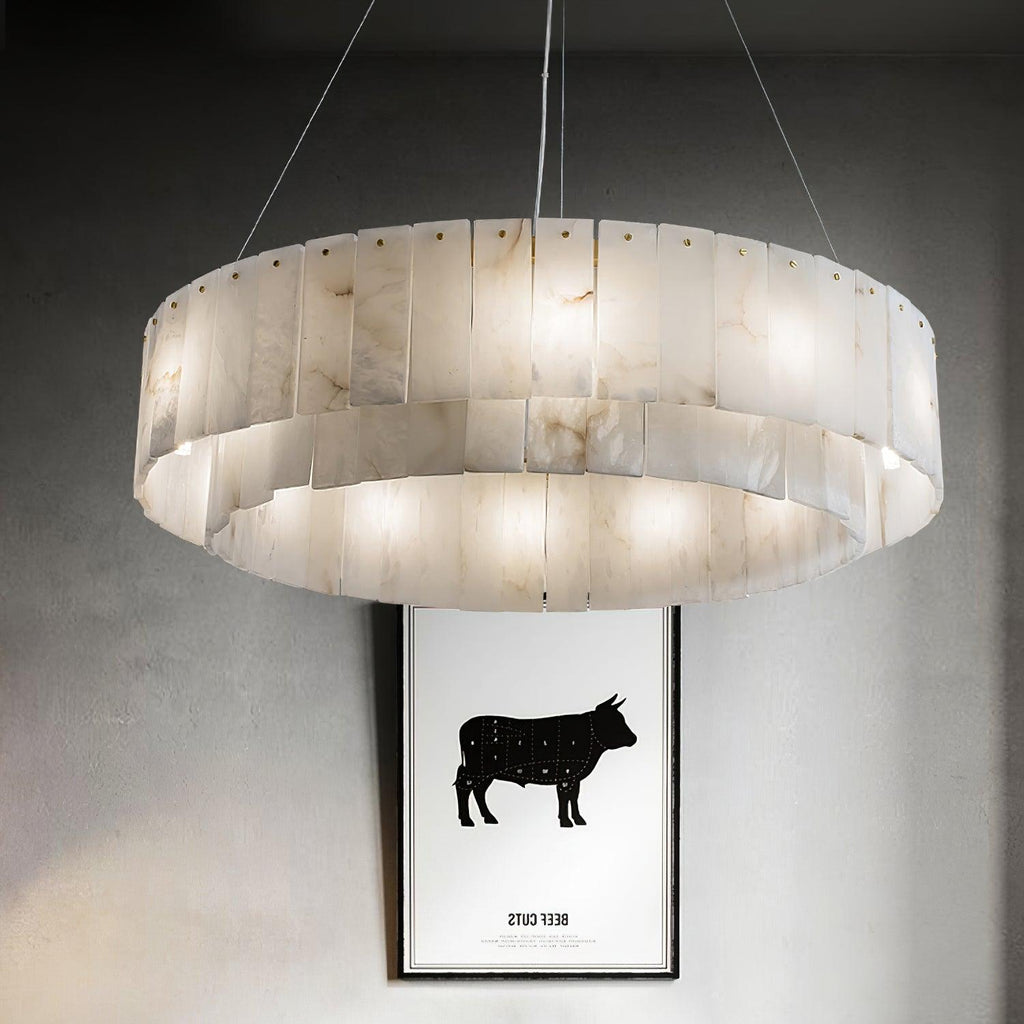 rock-alabaster-chandelier-anzaz-Brass & White Alabaster-2