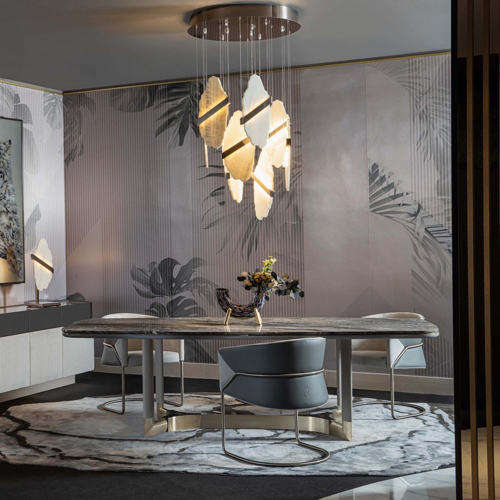 auralith-chandelier-anzaz-Gold & White-3
