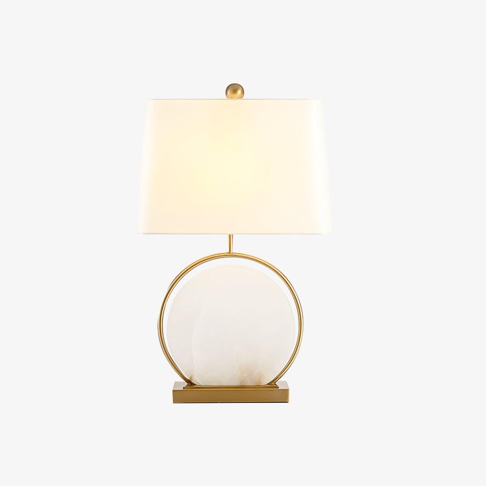 roma-white-marble-table-lamp-anzaz-Gold & White Alabaster-4